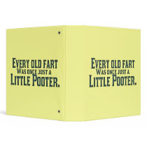 Old Fart - Little Pooter Binder