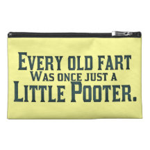 Old Fart - Little Pooter Travel Accessories Bag