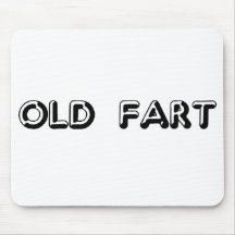 Old Fart Mouse Pad