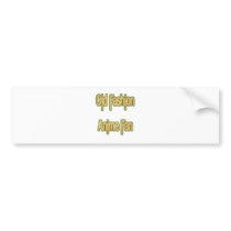 Old Fashion Anime Fan Bumper Stickers