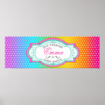 Old Fashion Candy Sweet Shoppe Banner Poster