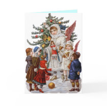 Old Fashion Christmas Card Vintage by golden_oldies Old Fashion Christmas Card Vintage