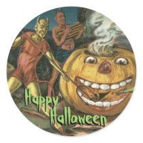 Old Fashion Halloween Stickers - Devils by golden_oldies Old Fashion Halloween Stickers - Devils
