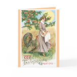 Old Fashion Thanksgiving Card