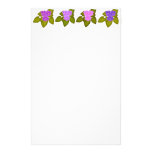 Old Fashioned African Violets Stationery