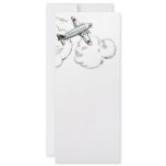 Old Fashioned Airplane Drawing Personalized Invite