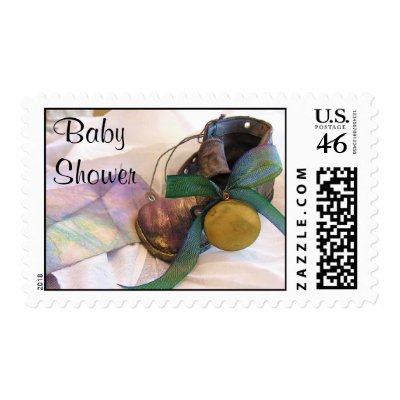  Fashioned Shoes on Old Fashioned Baby Shoe Postage Stamp From Zazzle Com