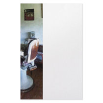 Old-Fashioned Barber Chair Personalized Stationery
