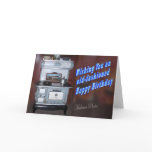 Old Fashioned Birthday Greeting Card