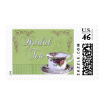 Old fashioned Bridal Tea Invitation Postage
