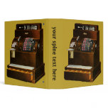 Old Fashioned Cash Register binders