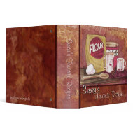 Old-fashioned Chef Binder (Large) binder