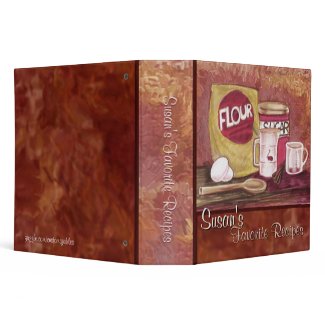 Old-fashioned Chef Binder (Large) binder
