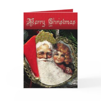 Old fashioned Christmas Card card