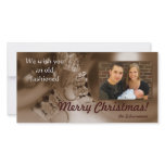 Old fashioned Christmas Photo card