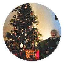 Old Fashioned Christmas Tree stickers by SusanSavad Old Fashioned Christmas Tree stickers