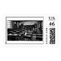 Old Fashioned Classroom postage
