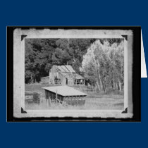 old fashioned farm cards