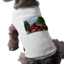 Old Fashioned Fire Truck Pet Tee