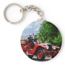 Old Fashioned Fire Truck Keychains
