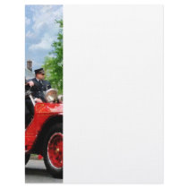 Old Fashioned Fire Truck Letterhead Template