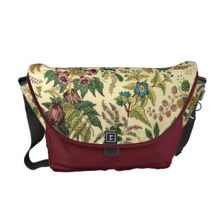 Old Fashioned Floral Abundance Commuter Bags