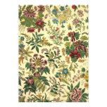 Old Fashioned Floral Abundance Personalized Invite