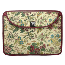 Old Fashioned Floral Abundance Sleeve For MacBooks