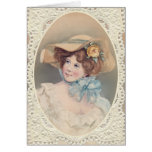 OLD FASHIONED GIRL by SHARON SHARPE Cards