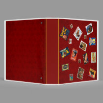 Old Fashioned Labels Binder by nextfstop Old Fashioned Labels Binder