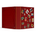 Old Fashioned Labels Binder