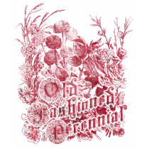 Old Fashioned Perennial t-shirts by OccasionalOasis Old Fashioned Perennial t-shirts
