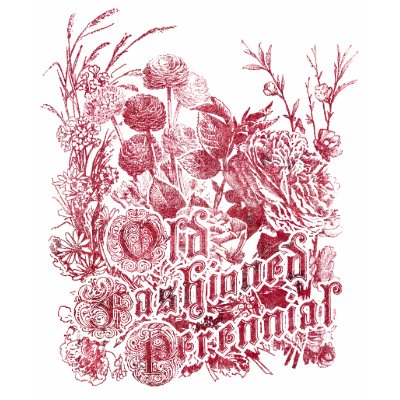 Old Fashioned Perennial T-shirts by OccasionalOasis