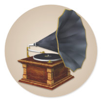 Old Fashioned Phonograph Sticker by mariannegilliand Old Fashioned Phonograph Sticker
