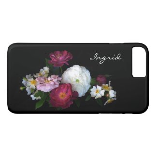 Old Fashioned Rose Flowers iPhone 7 Plus Case