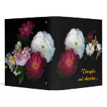 Old Fashioned Roses 3 Ring Binders