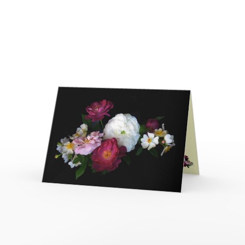 Old fashioned Roses Mother's Day zazzle_card