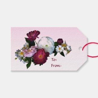Old Fashioned Roses Pack of Gift Tags