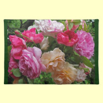 Old Fashioned Roses placemats