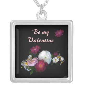 Old Fashioned Roses Valentine Pendants