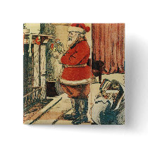 Old Fashioned Santa buttons