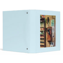Old-Fashioned Telephone Vinyl Binder