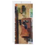 Old Fashioned Telephone Rack Card Template