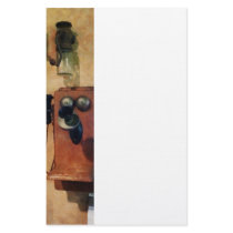 Old-Fashioned Telephone Stationery Paper
