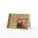 Old Fashioned Thank you card
