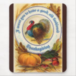 Old Fashioned Thanksgiving Mousepad