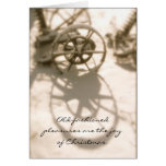 Old Fashioned Tractor Christmas Memories Cards