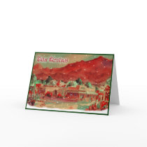 Old Fashioned Tubac Christmas Card