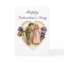 Old Fashioned Valentine's Day Card