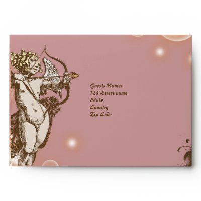 Vintage Wedding Invitations Templates on Vintage Wedding Invitations Envelopes With Customizable Text Templates